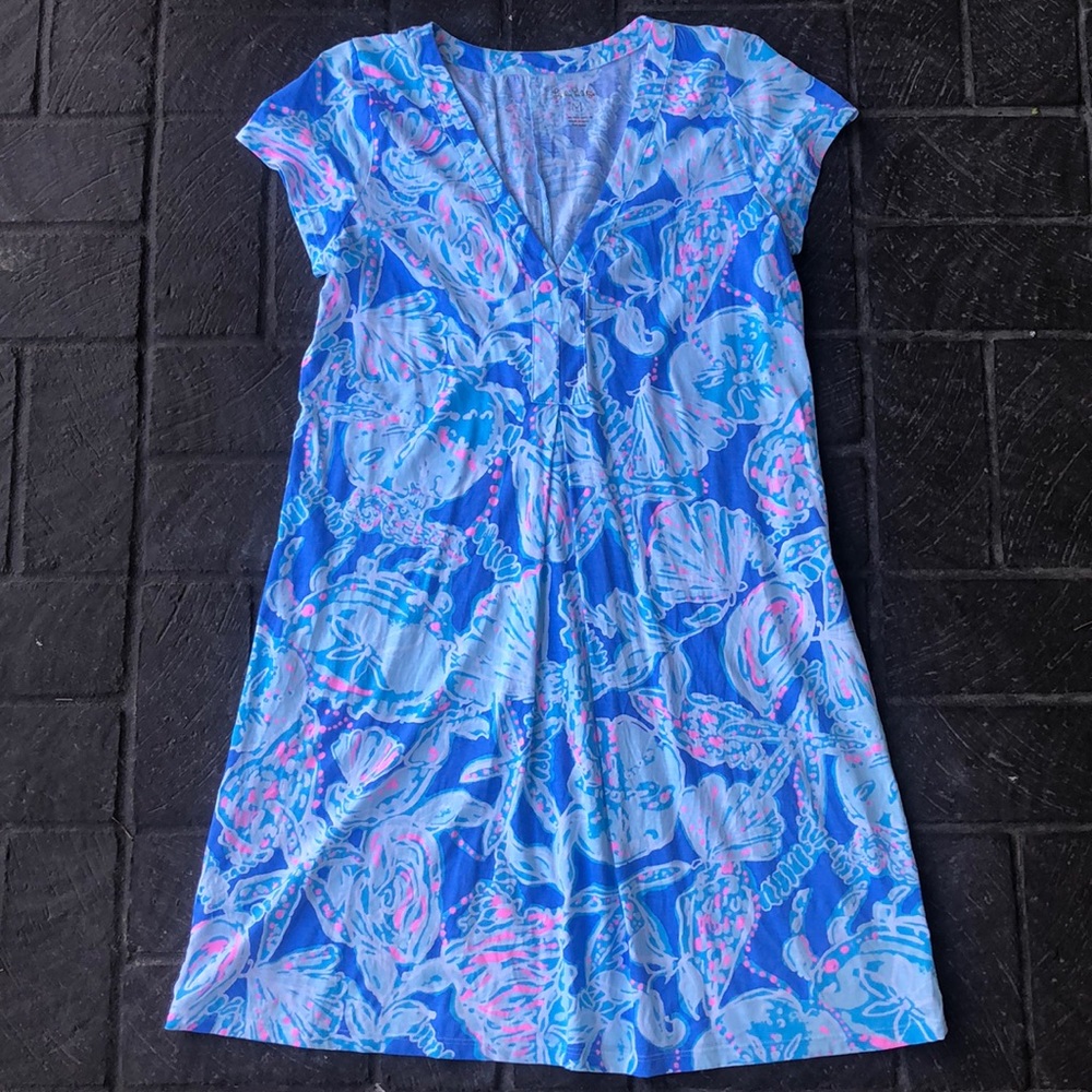 Lilly Pulitzer short sleeve Amina dress, medium
